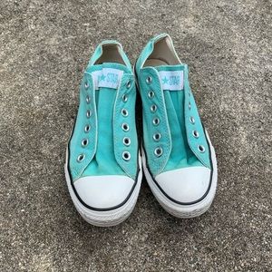 Converse All Star Low Tops, Teal